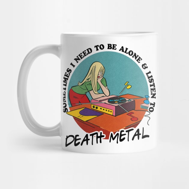 Death Metal Music Obsessive Fan Design by DankFutura